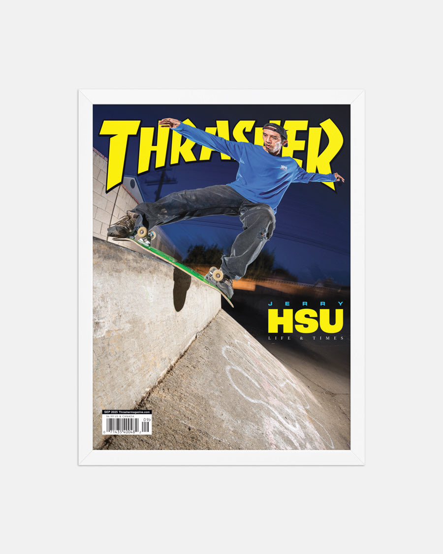 SEPTEMBER 2025 COVER - FRAMED POSTER