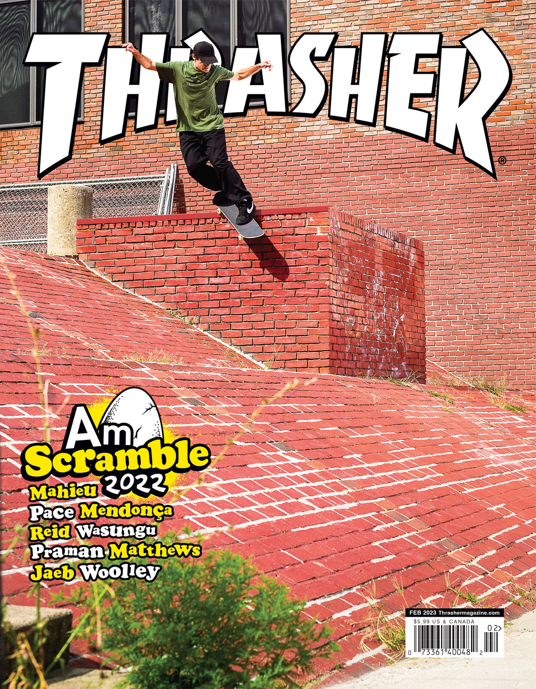 Trashed Magazine Thrasher Magazine February 2023