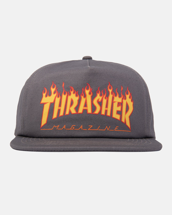 PRINTED FLAME - SNAPBACK - GREY