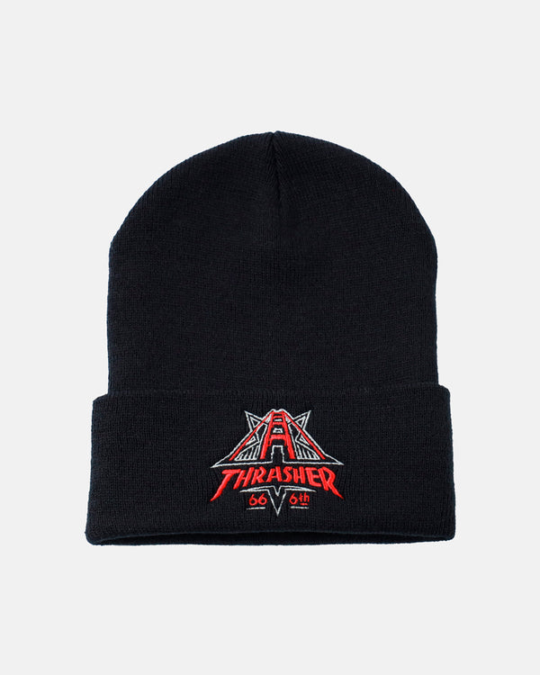 GOLDEN GATE - BEANIE - BLACK