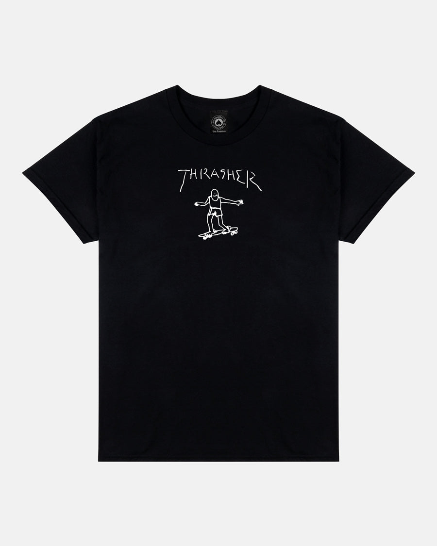 GONZ T-SHIRT - BLACK/WHITE