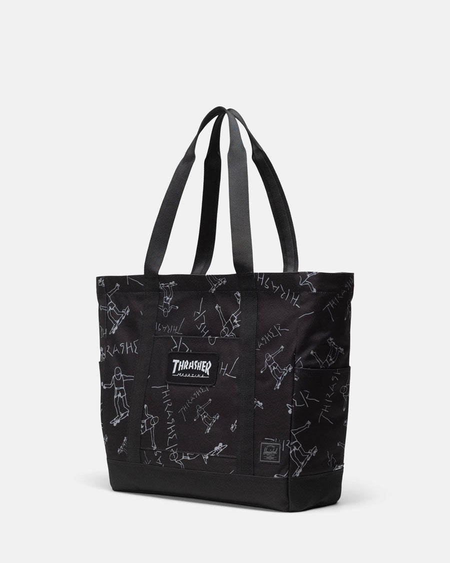 herschel travel tote bag black Nylon Heritage Herschel Supply Co. USA Whether youre navigating a busy city or embarking on an outdoor adventure Thrasher Gonz Herschel Heritage Tote