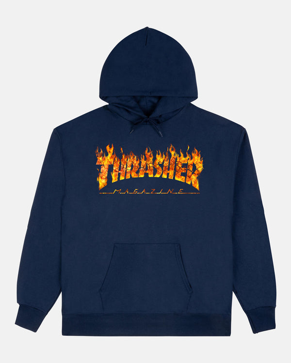 INFERNO - HOODIE - NAVY BLUE