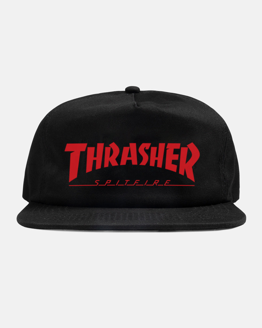 THRASHER X SPITFIRE - SNAPBACK - BLACK