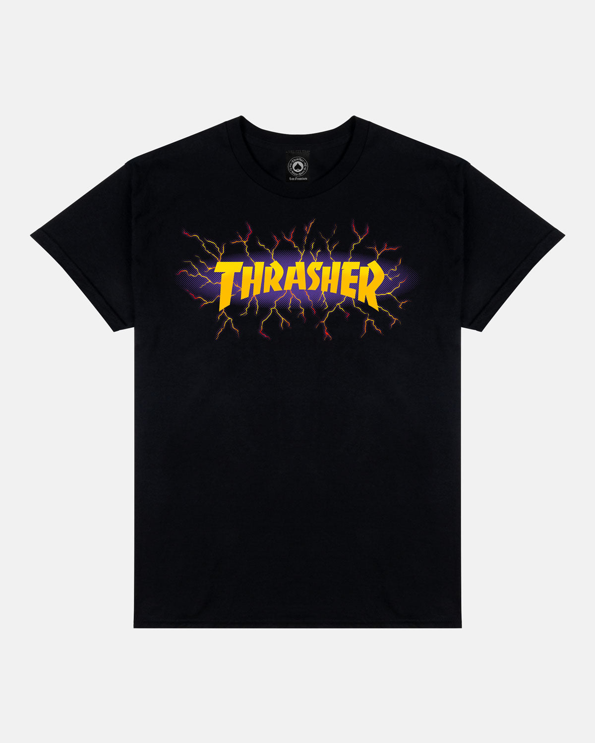 LIGHTNING T-SHIRT - BLACK – Thrasher Magazine