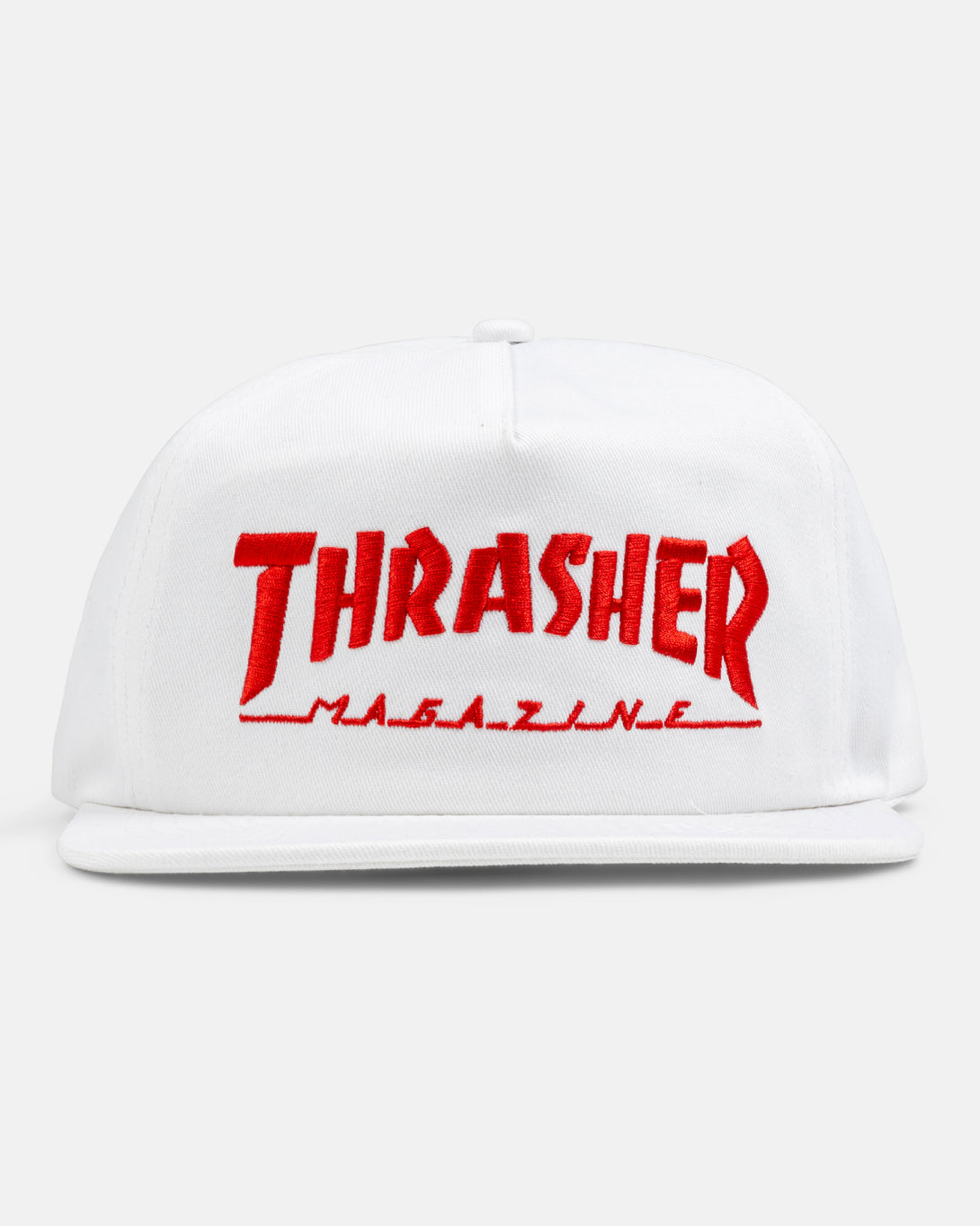 MAG LOGO SNAPBACK WHITE – Thrasher Magazine