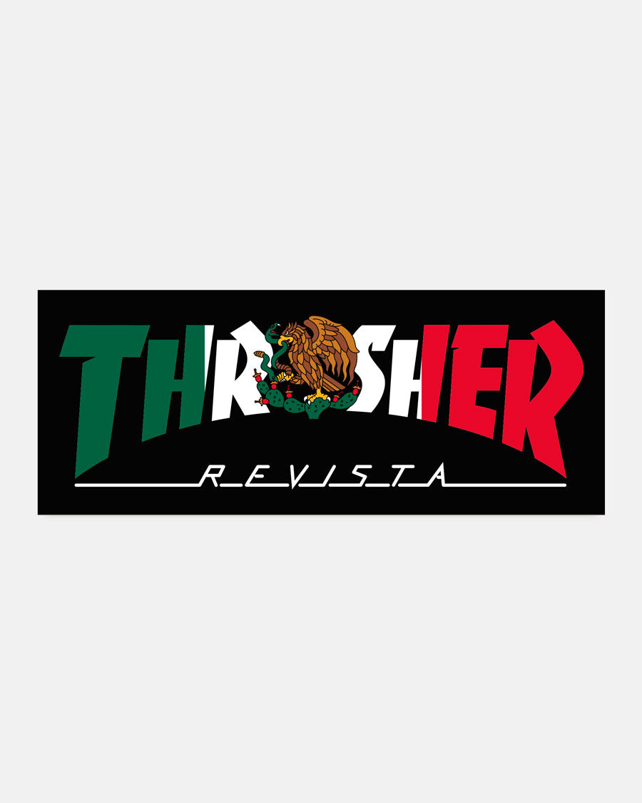 MEXICO REVISTA - STICKER - BLACK β Thrasher Magazine