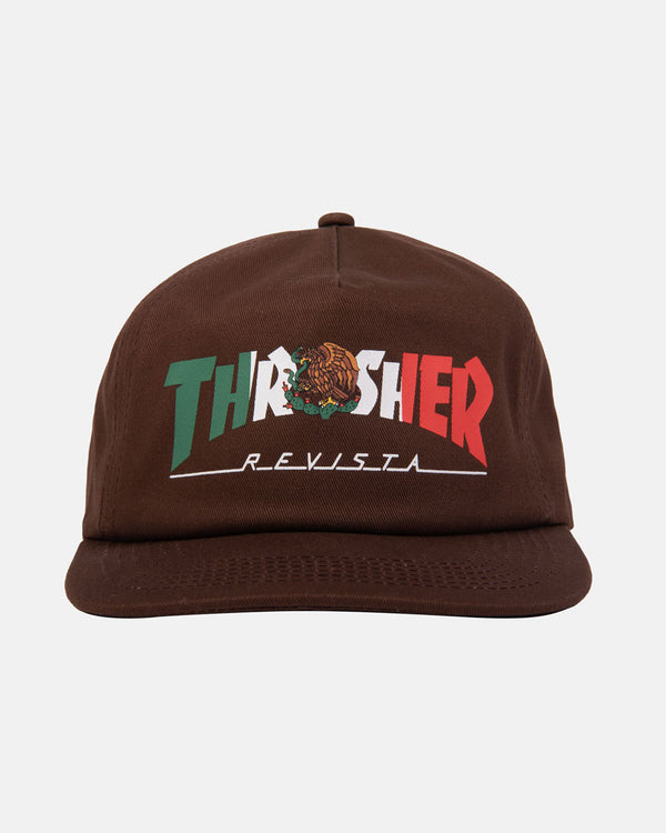 MEXICO REVISTA - SNAPBACK - BROWN