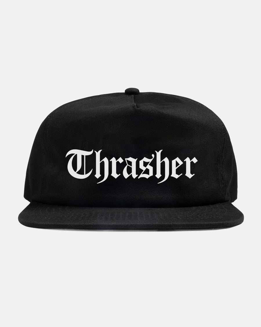 THRASHER X SPITFIRE - THE END OATH - SNAPBACK - BLACK