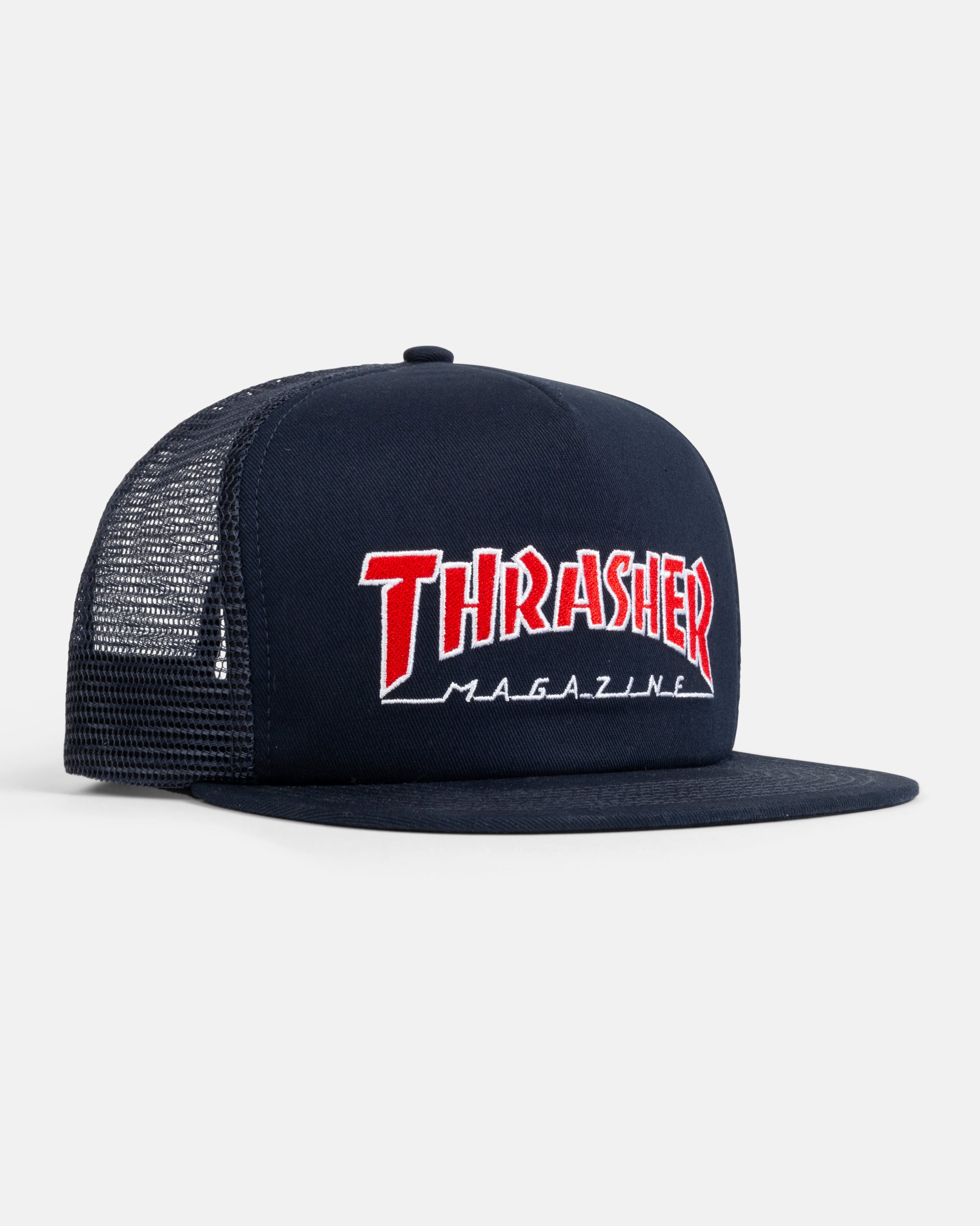 OUTLINED - TRUCKER - NAVY