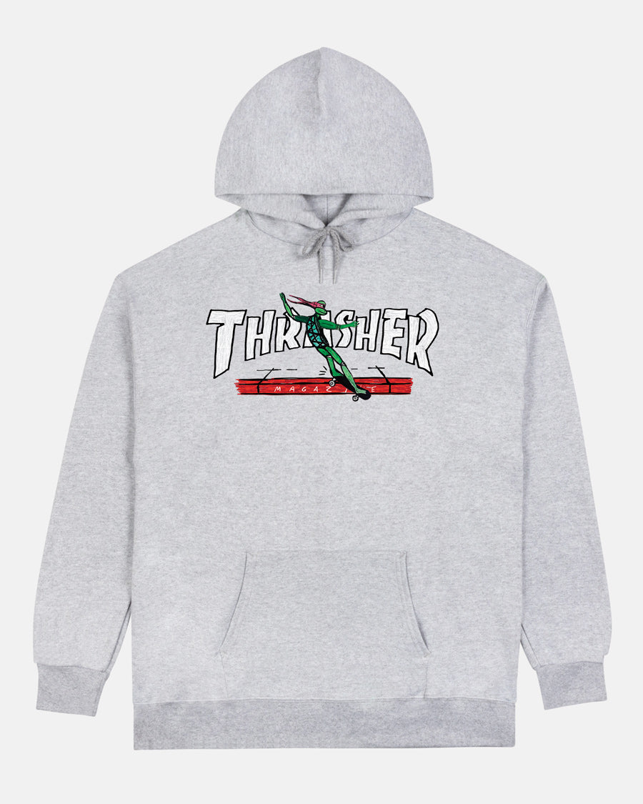 パーカー・フーディ THRASHER Firme Logo Hoodie Charcoal TR2403HD15CH showimage_6e5ca404-6ab7-4d44-