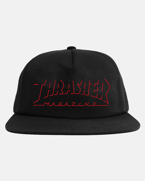 SHADOW MAG LOGO - SNAPBACK - BLACK