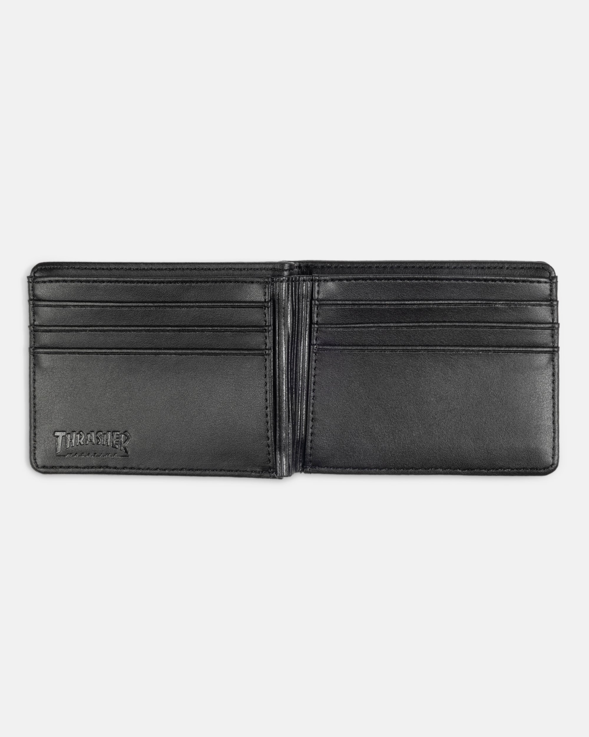 SKATEGOAT - LEATHER WALLET - BLACK – Thrasher Magazine