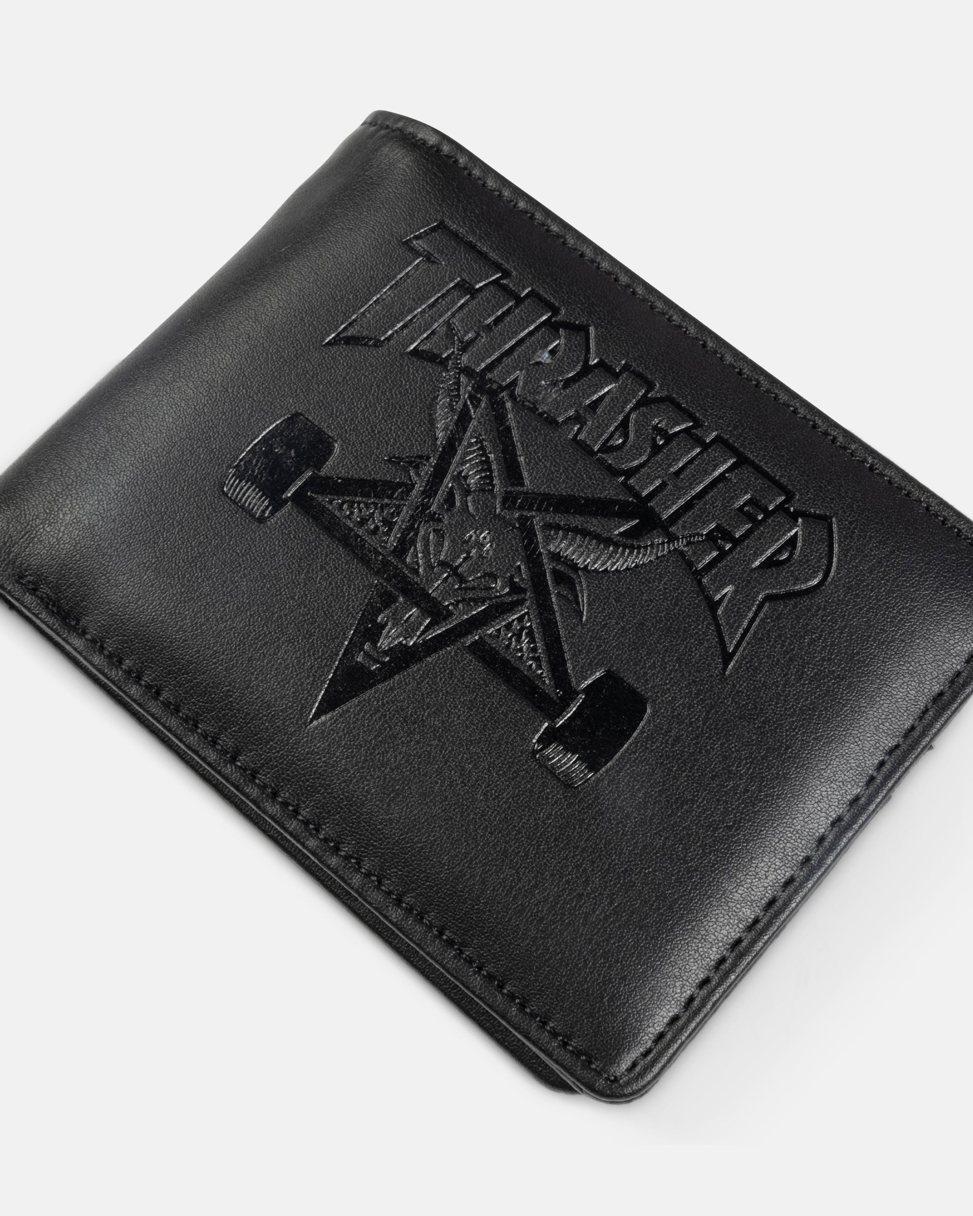 SKATEGOAT - LEATHER WALLET - BLACK – Thrasher Magazine