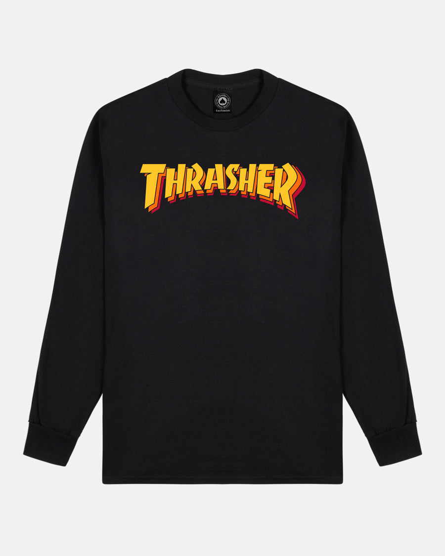 STACKED - LONG SLEEVE - BLACK