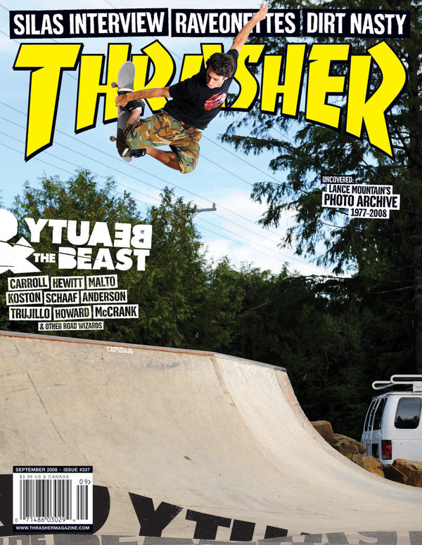 September 2008 Thrasher Magazine