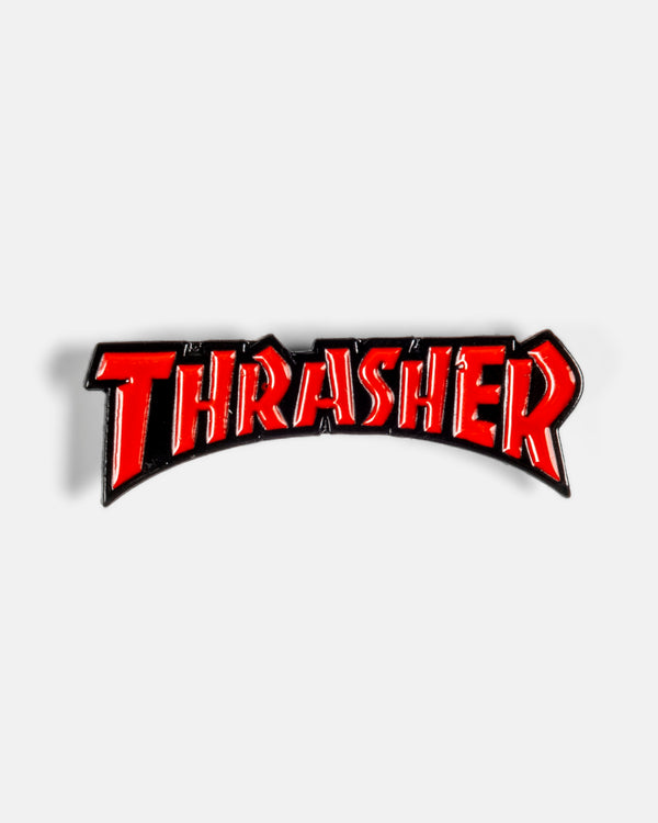 THRASHER - LAPEL PIN - RED