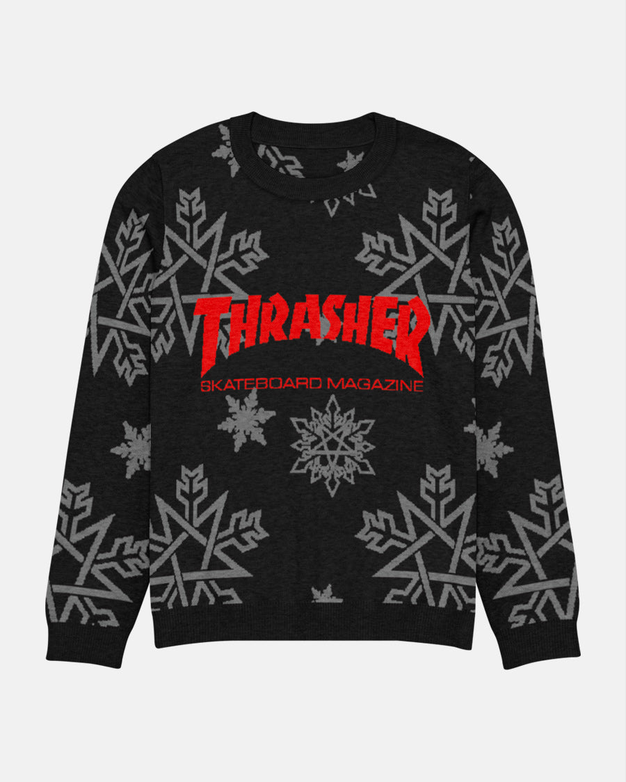 Thrasher Knitted Crewneck Sweater