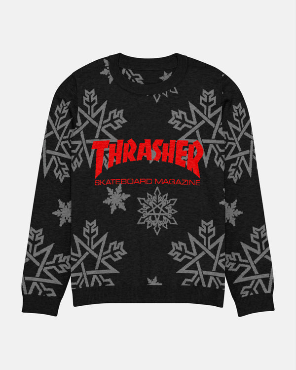 Thrasher Knitted Crewneck Sweater