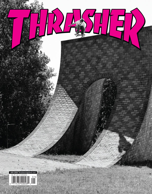 THRASHER MAGAZINE JANUARY 2026