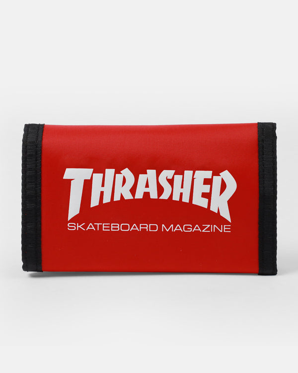 SKATE MAG - VELCRO WALLET - RED