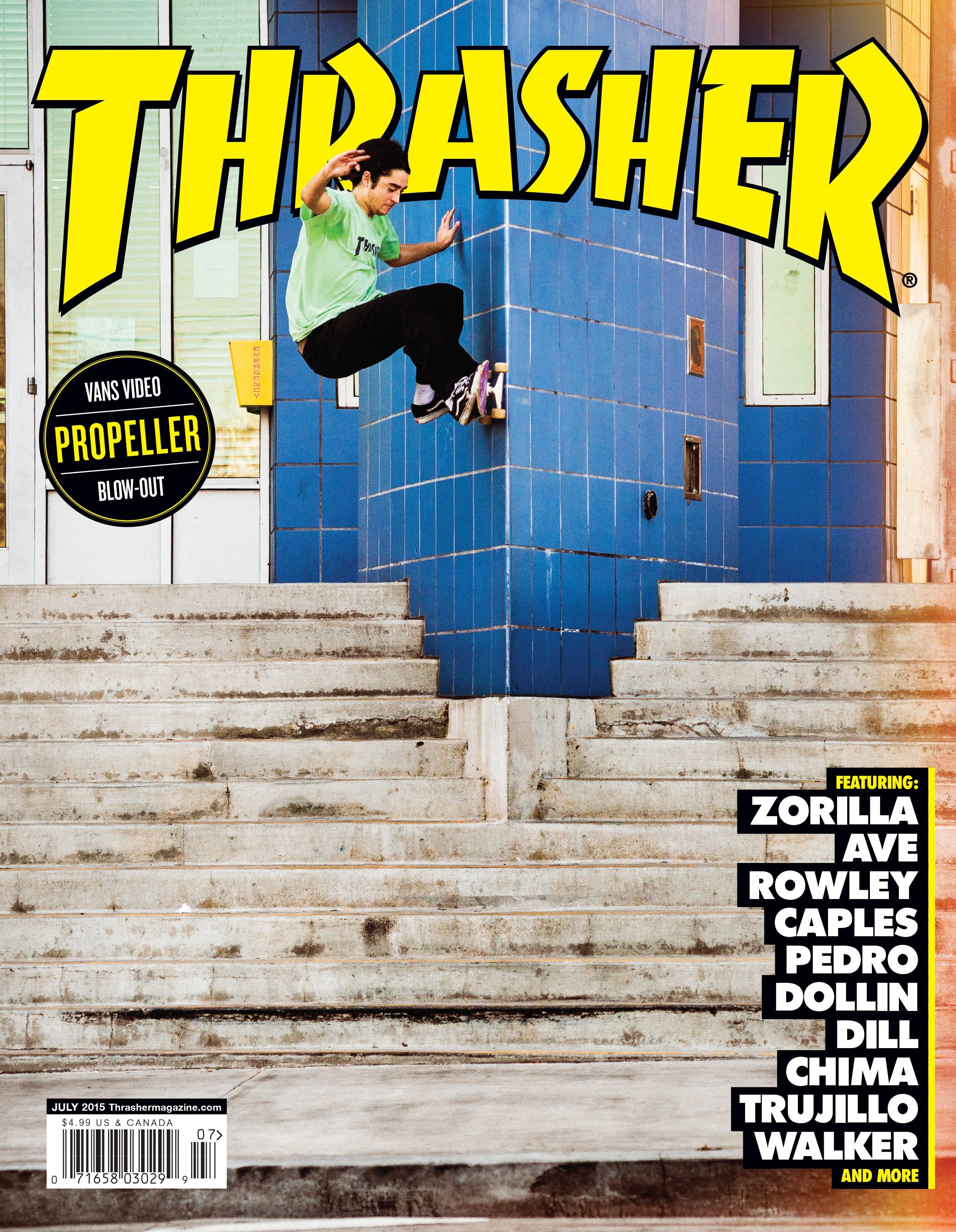 Thrasher Magazine July 2015
