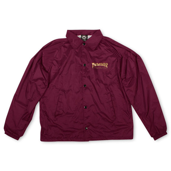 Pentagram Coach Jacket (Maroon)